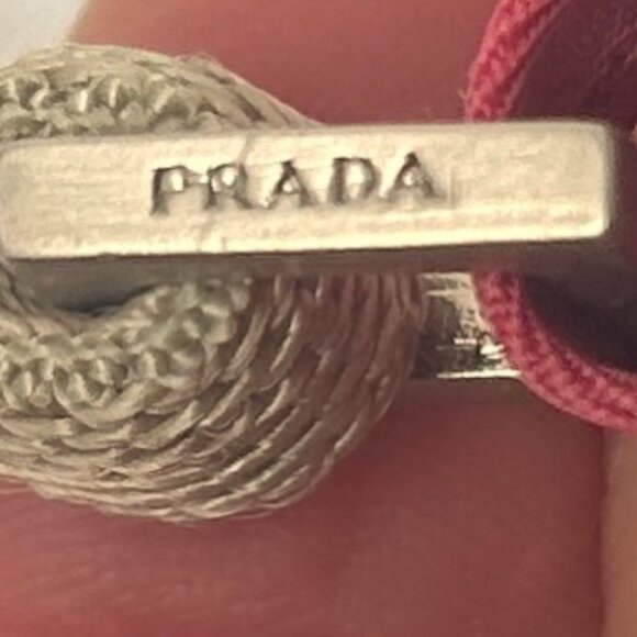 PRADA MINI Necessaire Y2K Tessuto NYLON PINK # 36 *RARE* Authentic! - Picture 7 of 11